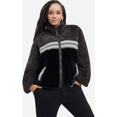 Outerwear UGG Marlene Heritage Braid High Pile Fleece Jacket