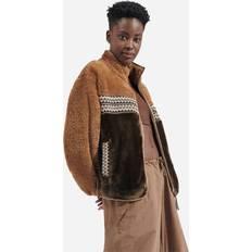 Outerwear UGG Marlene Sherpa Heritage Braid Jacket Women's