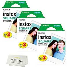 Unassigned Fujifilm Instax Square Instant Film 60 Exposures Quality Photo Microfiber Cloth