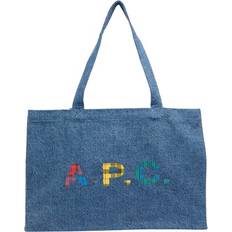 A.P.C. Denim Mini Lou Shopping Bag - Blå