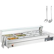 Calientaplatos VEVOR 12-Pan Commercial Food Warmer 12 x 8QT 1800W 86-18