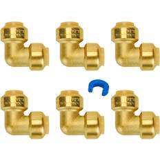 Traps Push-to-connect plumbing fittings sungator 1/2-inch 6-pack pushfit 90-degree