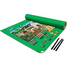 Accesorios de rompecabezas Masterpieces Jumbo Jigsaw Puzzle Roll Up Mat 48x36 Inches