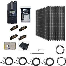 Renogy Solar Panels Renogy 2500 Watt 48 Volt Monocrystalline Kit with 8 Pcs of 320W Panel and Midnite MPPT Controller