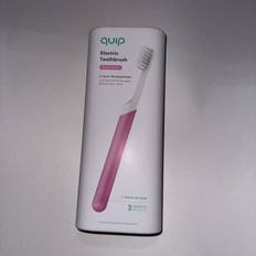 Electric Toothbrushes & Irrigators Quip electric toothbrush magenta plastic sonic vibrating bristles 8189