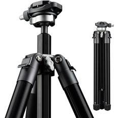 Fotopro Camera Tripods Fotopro FX-1 5-Section Aluminum Tripod, Slate Gray