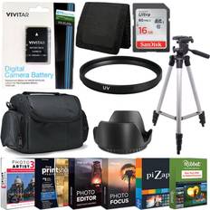 Vivitar Everyday essentials accessory bundle for nikon coolpix p950 point & shoot camera