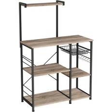 Brown Shelving Systems Benjara Kitchen 6 Hooks Shelving System