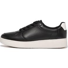 Fitflop Women's Rally Leather Panel Trainers Black