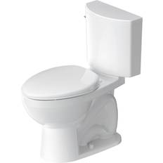 Duravit Water Toilets Duravit PRO 2-Piece 1.28 GPF Single Flush Elongated Toilet in White Seat Not Included