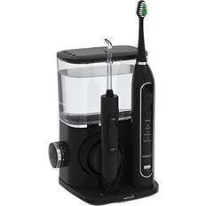 Waterpik Electric Toothbrushes Waterpik Waterpik Complete Care 9.0 Sonic Electric Toothbrush with Water Flosser, CC-01 Black, 11 Piece Set