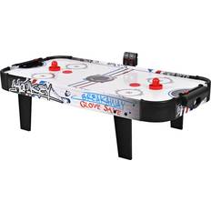 Air Hockey Table Sports Costway 42 Inch Air Powered Hockey Table Top Scoring 2 Pushers