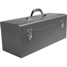 DIY Accessories Edward tools 17" metal toolbox heavy duty portable tool box with organizer