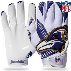 Franklin Baltimore Ravens Youth Receiver Gloves, Boys'