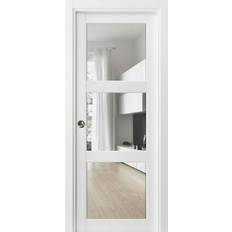 Sarto Pocket Standard Interior Door Clear Glass (x82.7")