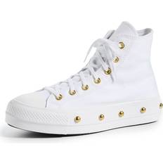 Converse Chuck Taylor All Star Lift Platform Star Studded Sneaker in White. 10, 10.5, 5, 5.5, 6, 6.5, 7, 7.5, 8, 8.5, 9, 9.5