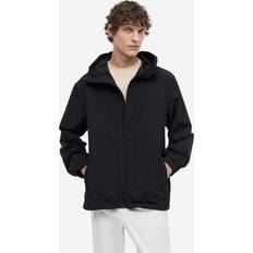 H&M Men Jackets H&M Men Black Regular Fit Windbreaker