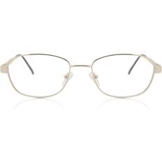 Ovale Écrans d'Ordinateur et Lunettes Anti Lumière Bleue SmartBuy Collection De Vue Cerclée Oval Metal Dorées Homme Lumière Bleue (Seulement Monture)