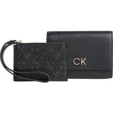 Calvin Klein Wallet and Cardholder Gift Set - BLACK One