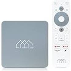 Media Player Abcom Homatics box hd androidtv 1080p 5g wifi mediaplayer mit sprachfernbedienung grau