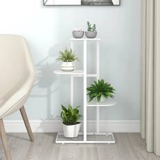 Metal - Sort Plantekasser vidaXL 336109 Plantekasse
