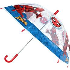Undercover Spiderman Paraply - Röd