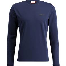 Blåa - Dam Underställstoppar Swix Pace NTS LS Baselayer Top M-NAVY-XL