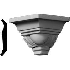 Molduras para paredes y sillas Ekena Millwork MOC02X02EG Outside Corner Moulding