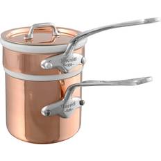 Milk Kettles Mauviel M'heritage M'150s Bain Marie 0.9 Quart