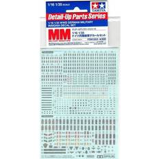 1:35 Modeller & Byggesæt Tamiya 1 16 1 35 WWII German Military Insignia Decal Set