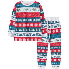 SillySanta Stribet Julepyjamas Børn 10-12 år 146/152