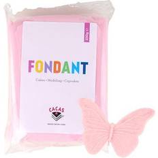 Spiselige Cacas Fondant 250g babyrosa Sukkerpasta