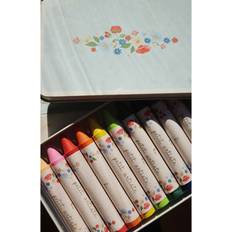 farvekridt Crayons Bees Wax 10 pcs. Multi Color
