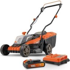 Gräsklippare på rea PowerPlus Battery Mower 20 V Batteridriven gräsklippare