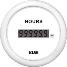 digital timetæller, hvid, 12/24v