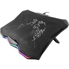 Attivo Raffreddatori per laptop Coolbox RGB Deep Gaming RBW-17 17.3"