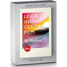 Películas Instantáneas Leica Color Film Pack for SOFORT 2 Instant Camera, 10 Exposures Warm White