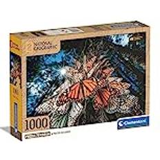 Clementoni Puslespil National Geographic Monarch Butterflies 1000 Brikker