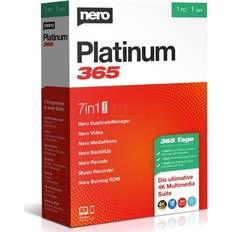 Office-Programm Nero Platinum 365 Vollversion ESD 1 PC 1 Jahr Download