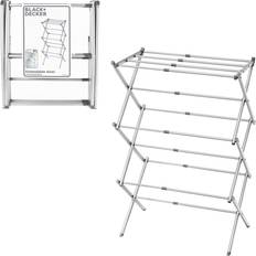 Black Drying Racks Black & Decker Extendable Compact Clothes Airer