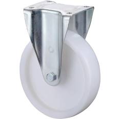 Casters BS Rollen Bockrolle 125mm N110.B10 Platte Kst.weiß RL N110.B10.127