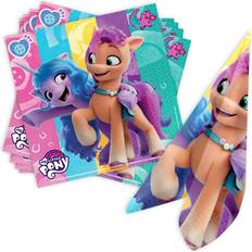 Muovi Paperiset lautasliinat Amscan Servietten, Serviettes My Little Pony