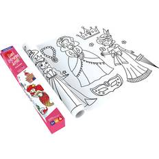 Kæmpebanner til farvelægning Prinsesser