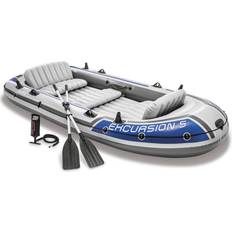 Barcos de goma Intex Set De Bote Hinchable Con Remos Y Bomba Excursion 5