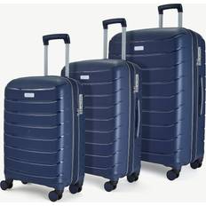 Rock Blue Suitcase Sets Rock Luggage Prime 3 Spinner