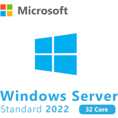 Microsoft 2022 - Windows Kontorsprogram Microsoft Windows Server 2022 Standard 32 Core Key