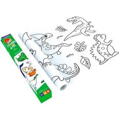 Kæmpebanner til farvelægning Dinosaurer