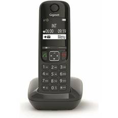 Teléfonos Fijos Gigaset AS690 Teléfono DECT/analógico Negro