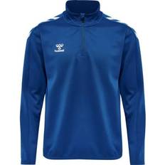 Bleu - Football Pulls Hummel Sweat de Sport - Saphir/Blanc