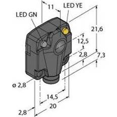 Armadi asciugatori Turck Turck Einweg-Lichtschranke Q10RP6RQ 3044755 1 St.